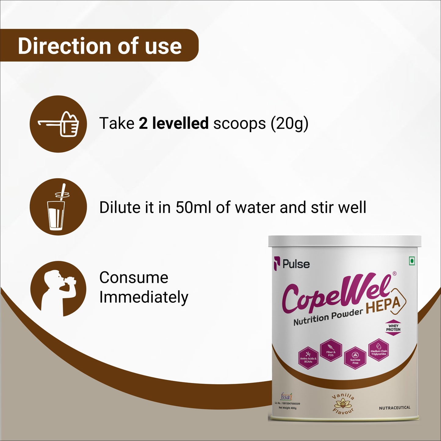 CopeWel Hepa Nutrition Powder
