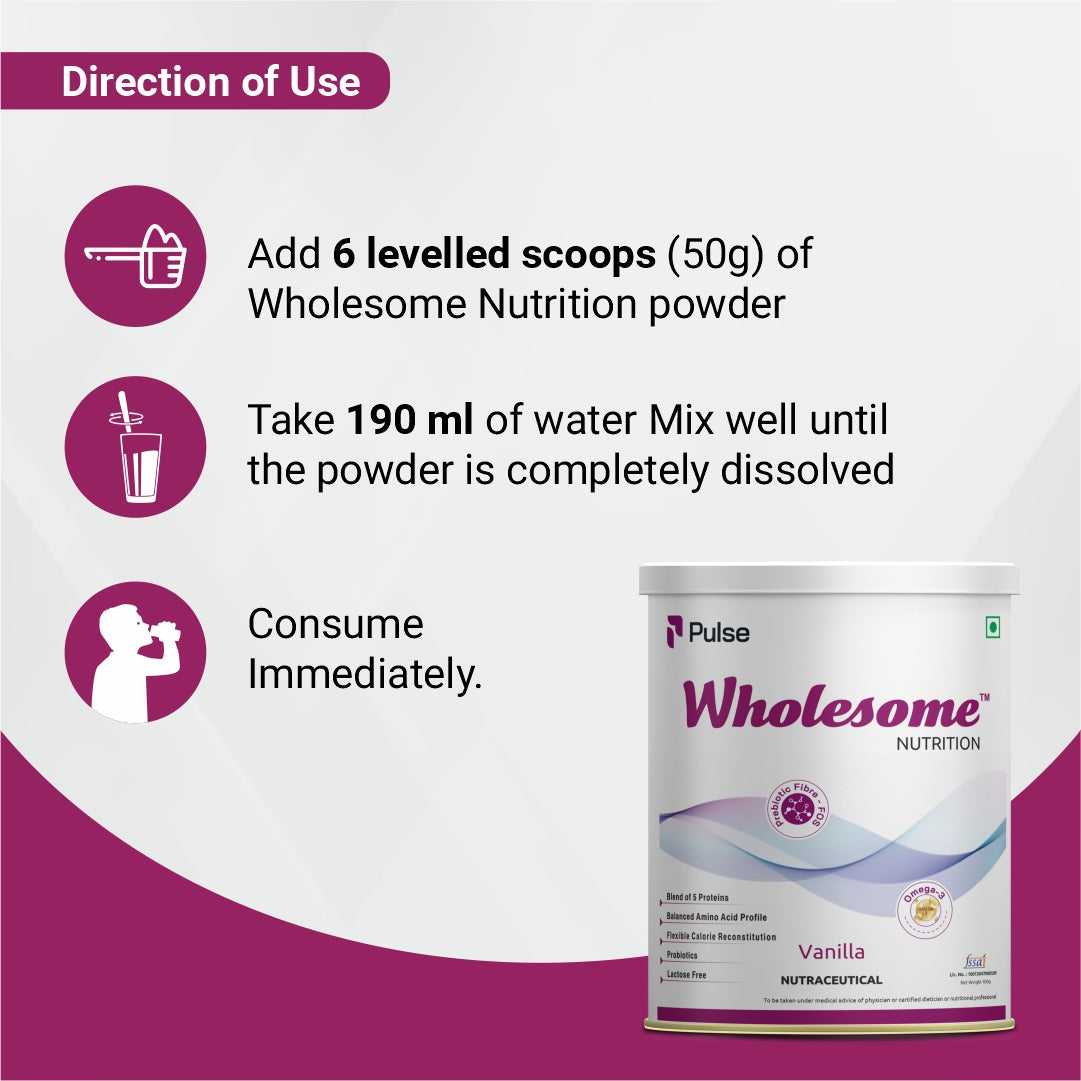 Wholesome Balanced Nutrition Supplement Powder
