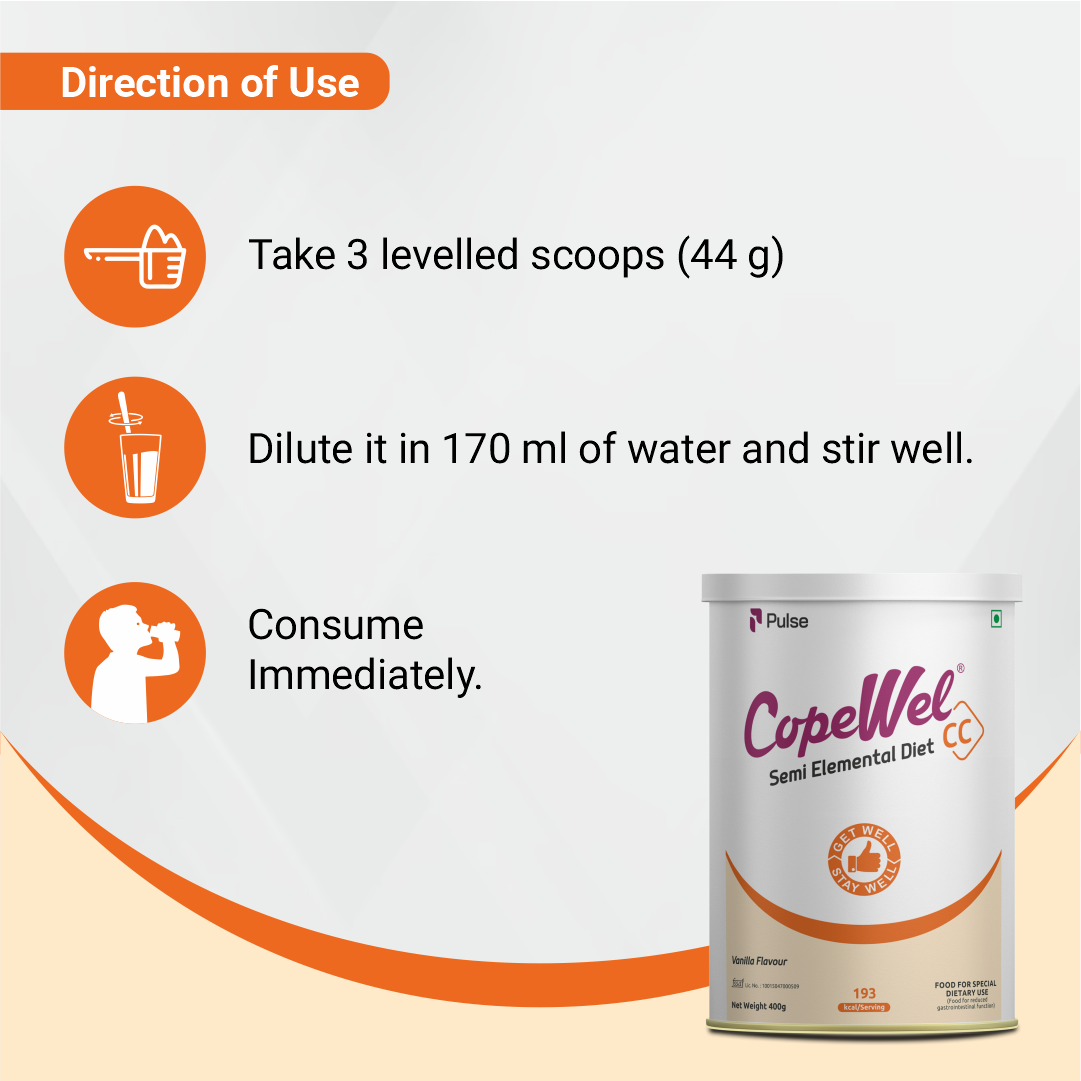 Copewel CC Semi Elemental Diet Nutrition Powder